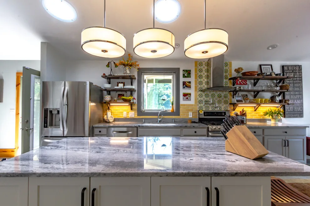 Eclectic and Fun Kitchen in West Asheville by Align Design LLC - Photo 21