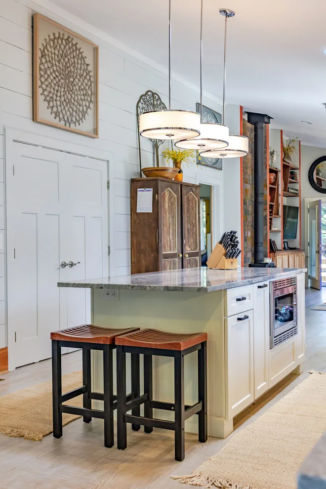 Eclectic and Fun Kitchen in West Asheville by Align Design LLC - Photo 23