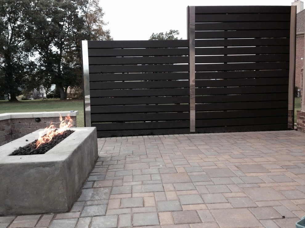AnnArbor patio and firepit by Apex Landscape And Brick Services LLC - Photo 3