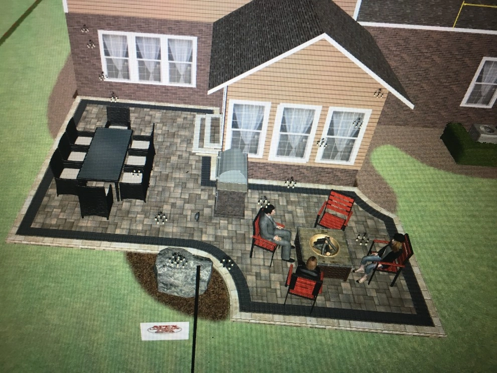 3-D Patio Designs by Apex Landscape And Brick Services LLC - Photo 36