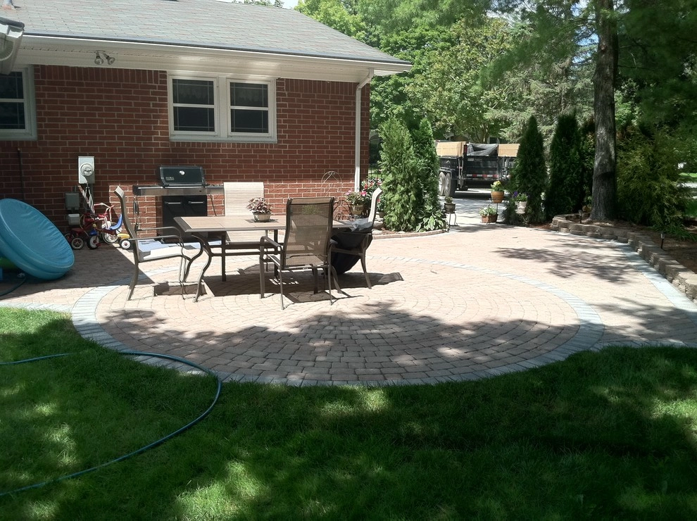 tumbled paver patios by Apex Landscape And Brick Services LLC - Photo 28