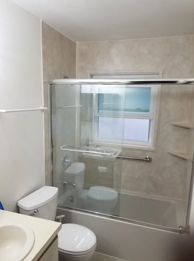 Shower Door Installation and Bathroom Renovation by AAA Remodeling Of Central Florida - Photo 2