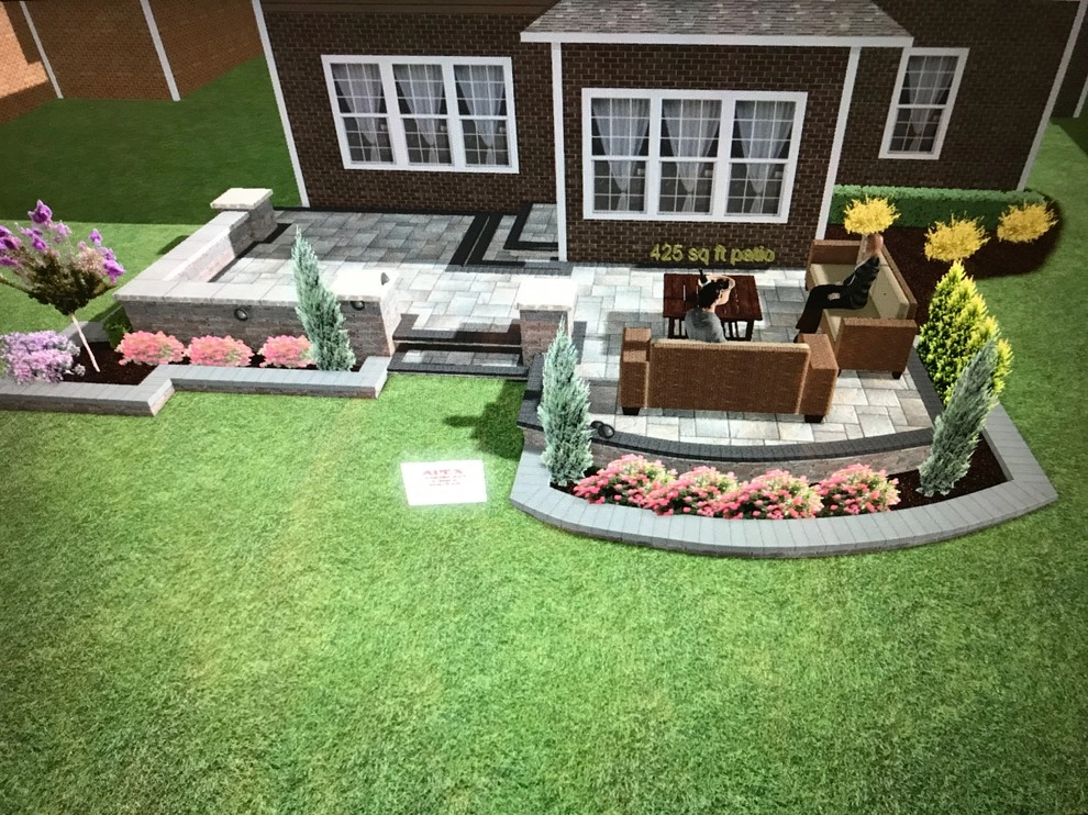 3-D Patio Designs by Apex Landscape And Brick Services LLC - Photo 11