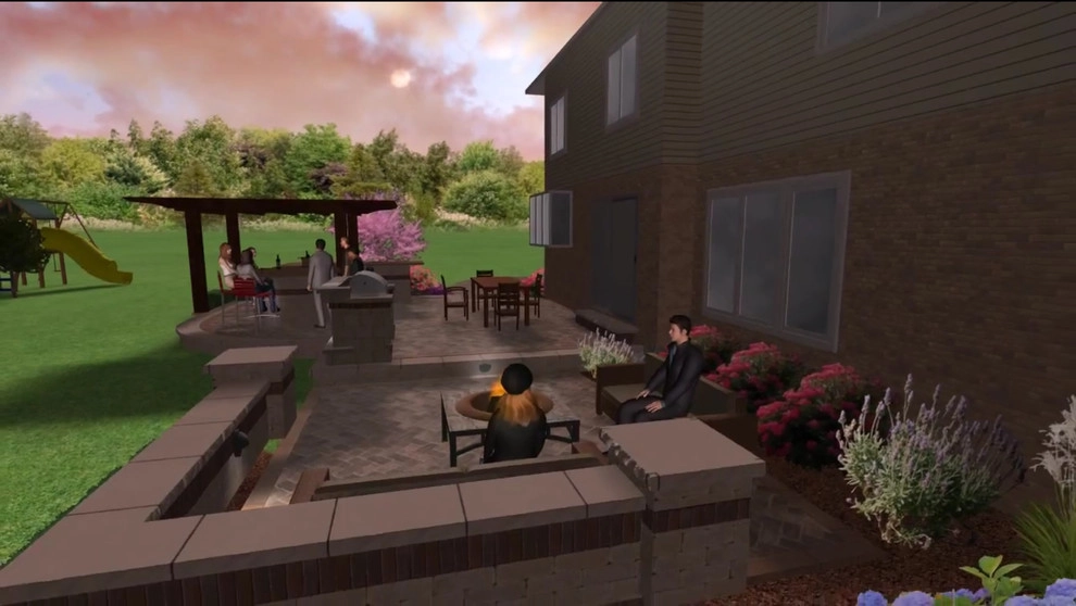 3-D Patio Designs by Apex Landscape And Brick Services LLC - Photo 22