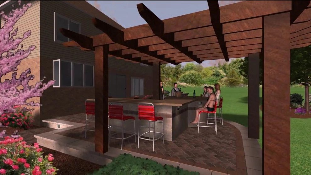3-D Patio Designs by Apex Landscape And Brick Services LLC - Photo 26
