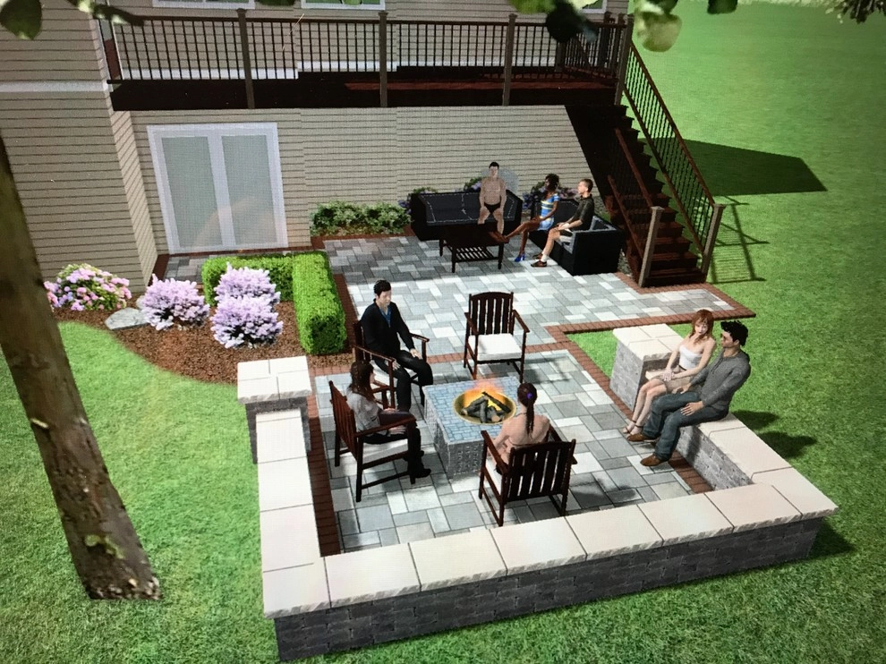 3-D Patio Designs by Apex Landscape And Brick Services LLC - Photo 9