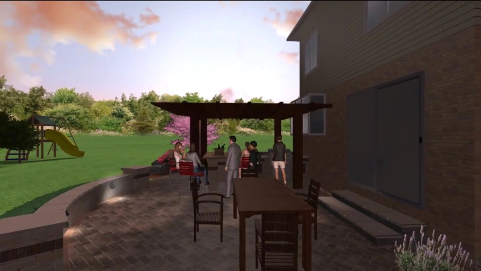 3-D Patio Designs by Apex Landscape And Brick Services LLC - Photo 33