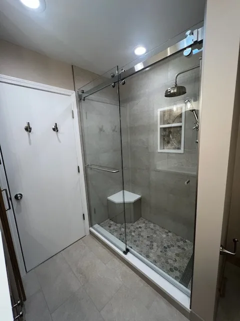 Glenview Restroom by Premier Kitchen & Bath Remodeling - Photo 10
