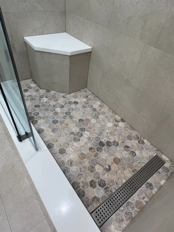 Glenview Restroom by Premier Kitchen & Bath Remodeling - Photo 7