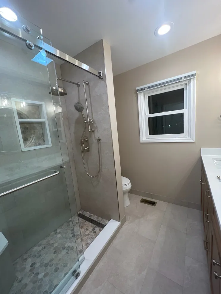 Glenview Restroom by Premier Kitchen & Bath Remodeling - Photo 13