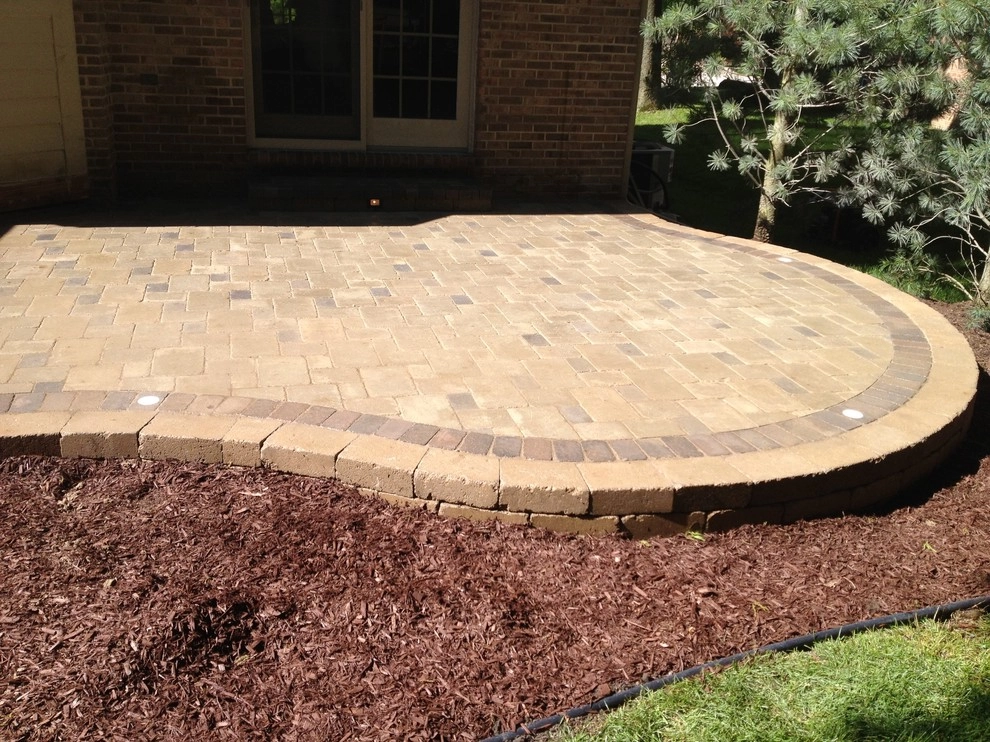 tumbled paver patios by Apex Landscape And Brick Services LLC - Photo 12