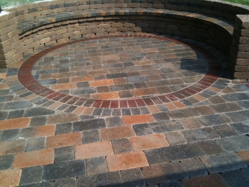 tumbled paver patios by Apex Landscape And Brick Services LLC - Photo 20