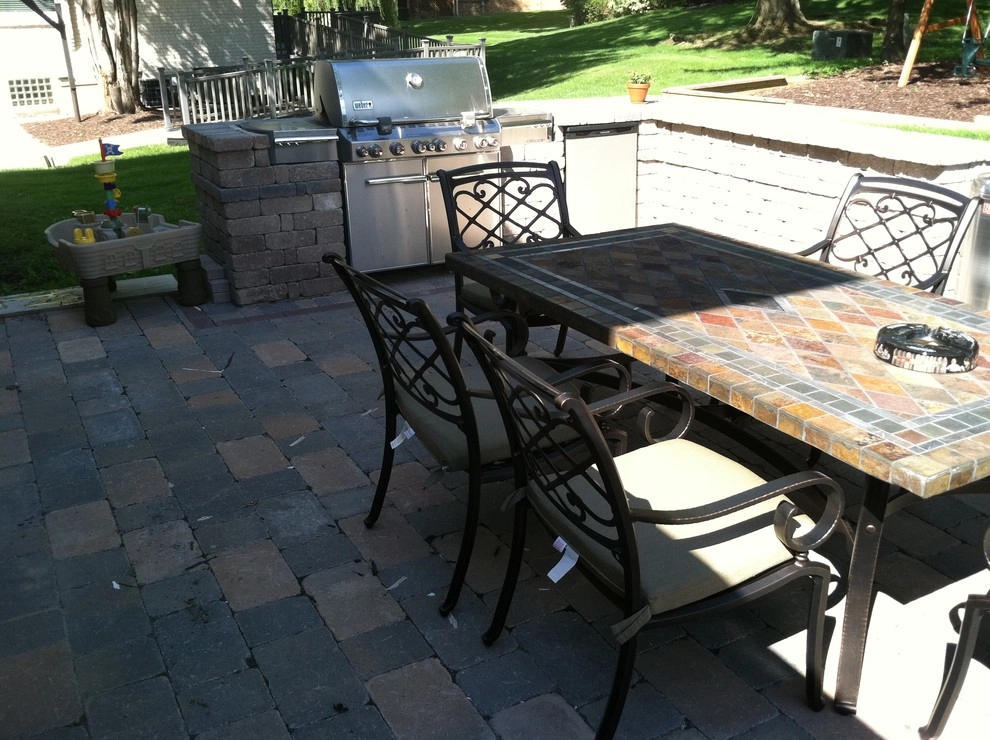 tumbled paver patios by Apex Landscape And Brick Services LLC - Photo 18