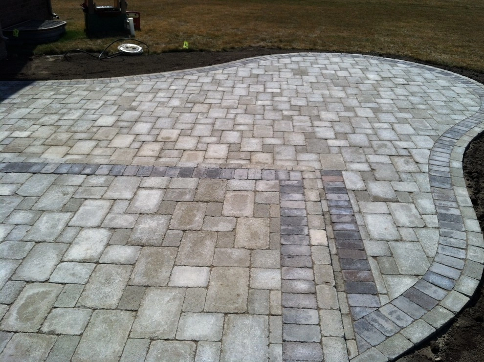 tumbled paver patios by Apex Landscape And Brick Services LLC - Photo 11