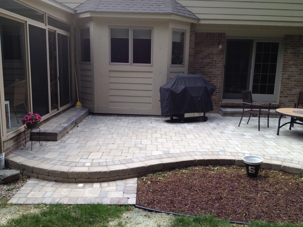 tumbled paver patios by Apex Landscape And Brick Services LLC - Photo 16