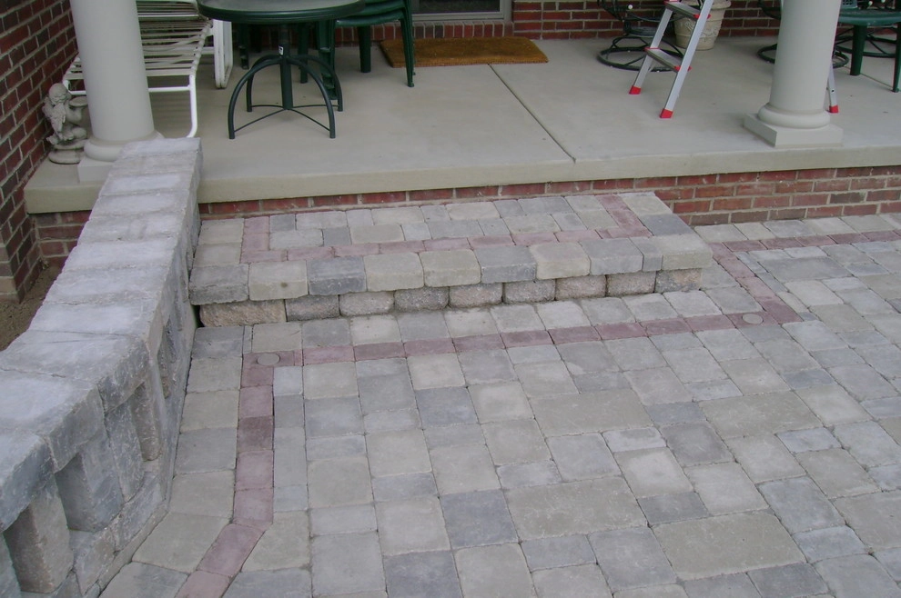tumbled paver patios by Apex Landscape And Brick Services LLC - Photo 13