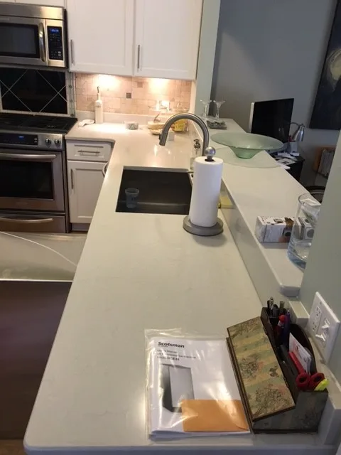 Carrara Quartz Countertop by Goia by North Lion Stone - Photo 4