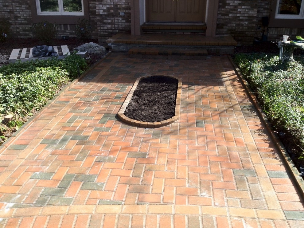 paver walkways by Apex Landscape And Brick Services LLC - Photo 4