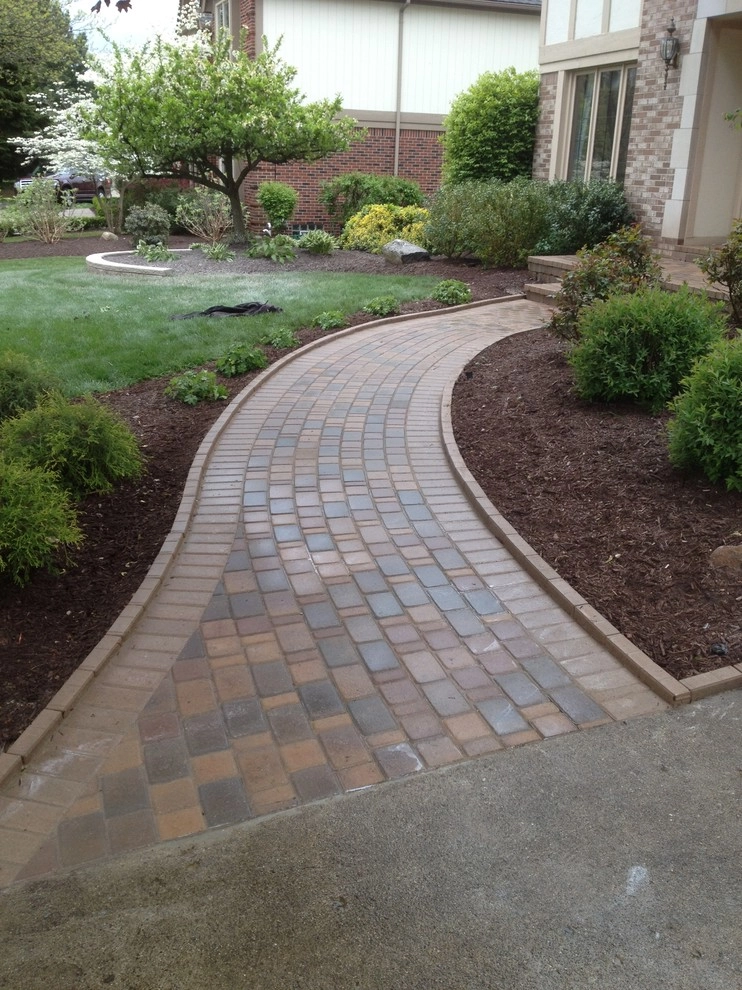 paver walkways by Apex Landscape And Brick Services LLC - Photo 22