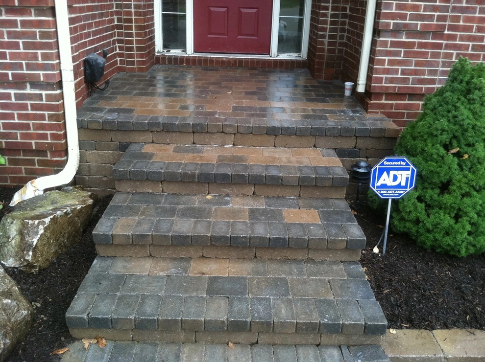 paver walkways by Apex Landscape And Brick Services LLC - Photo 18