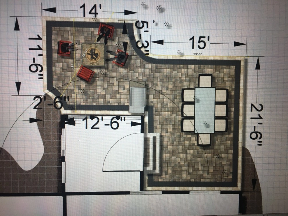 3-D Patio Designs by Apex Landscape And Brick Services LLC - Photo 5