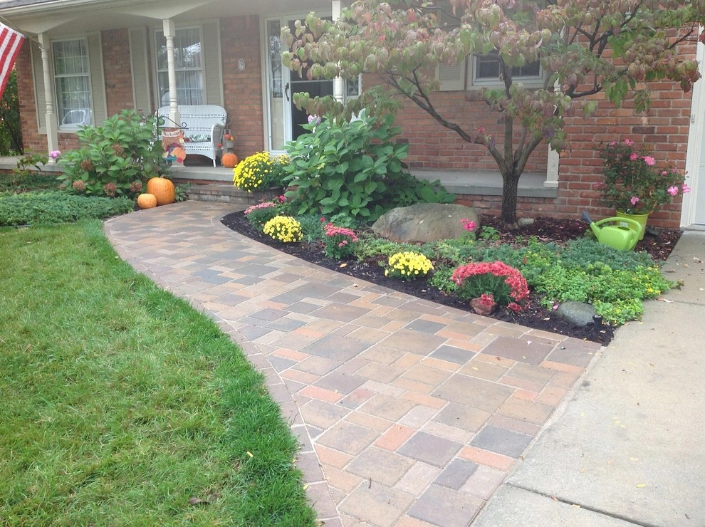 livonia patio project by Apex Landscape And Brick Services LLC - Photo 2