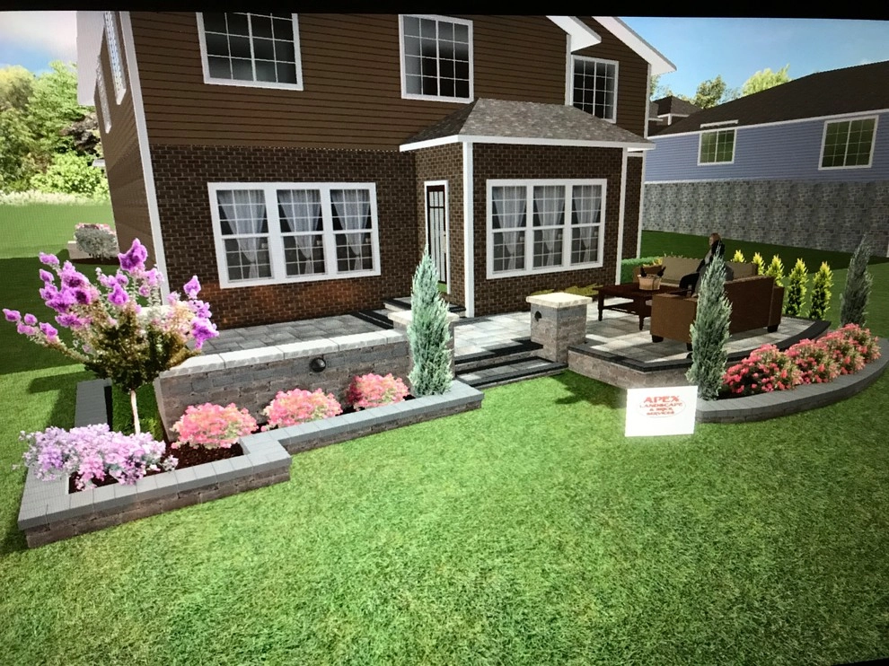 3-D Patio Designs by Apex Landscape And Brick Services LLC - Photo 29