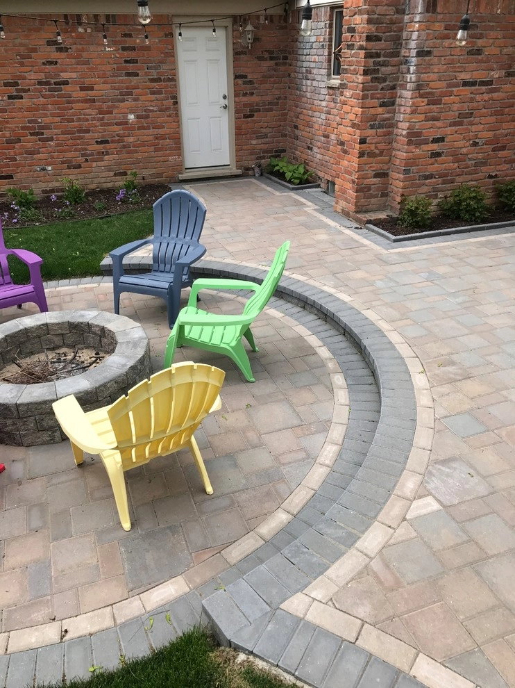 plymouth 2 level patio by Apex Landscape And Brick Services LLC - Photo 5