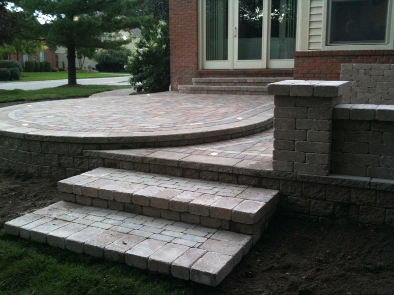 paver walkways by Apex Landscape And Brick Services LLC - Photo 8