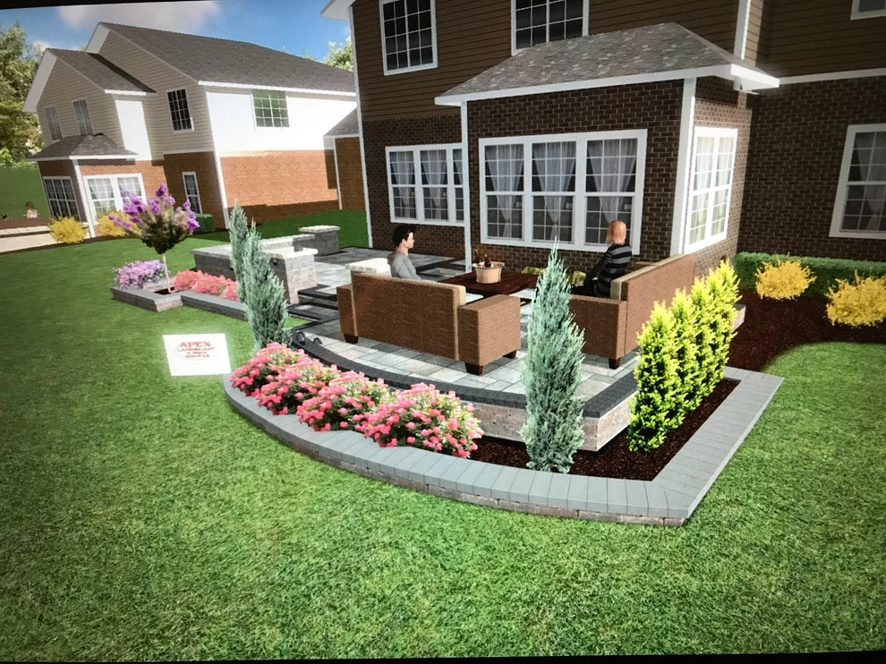3-D Patio Designs by Apex Landscape And Brick Services LLC - Photo 7