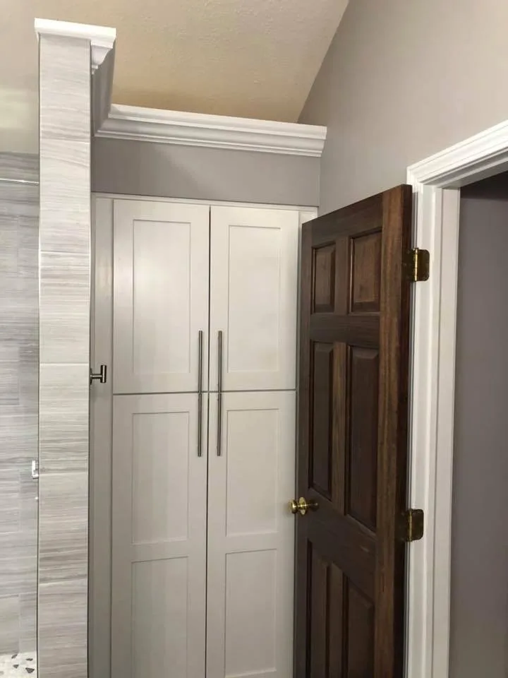 Charcoal Tile Shower by HM Remodeling - Photo 6