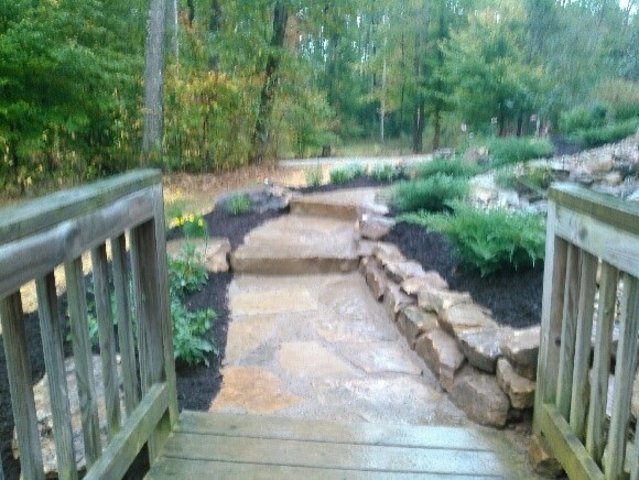 Paver Walkway and Pond by Aquatic Design & Supplies, Inc. - Photo 5