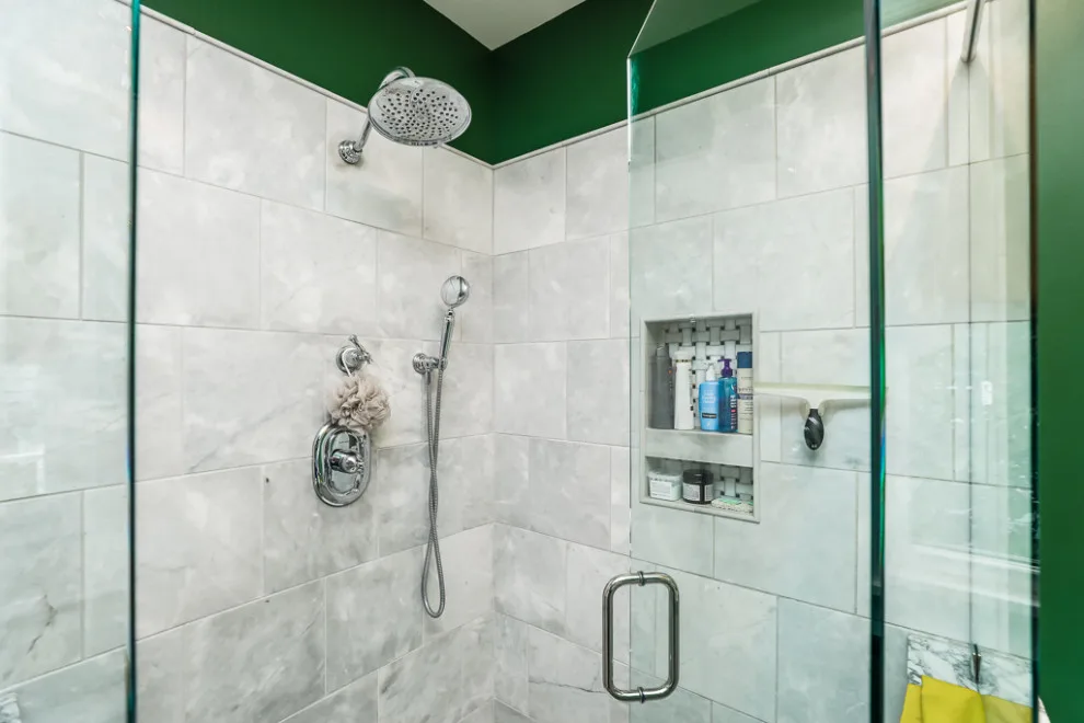 Emerald and Cobalt Bath by BK Martin Construction, Inc. - Photo 3