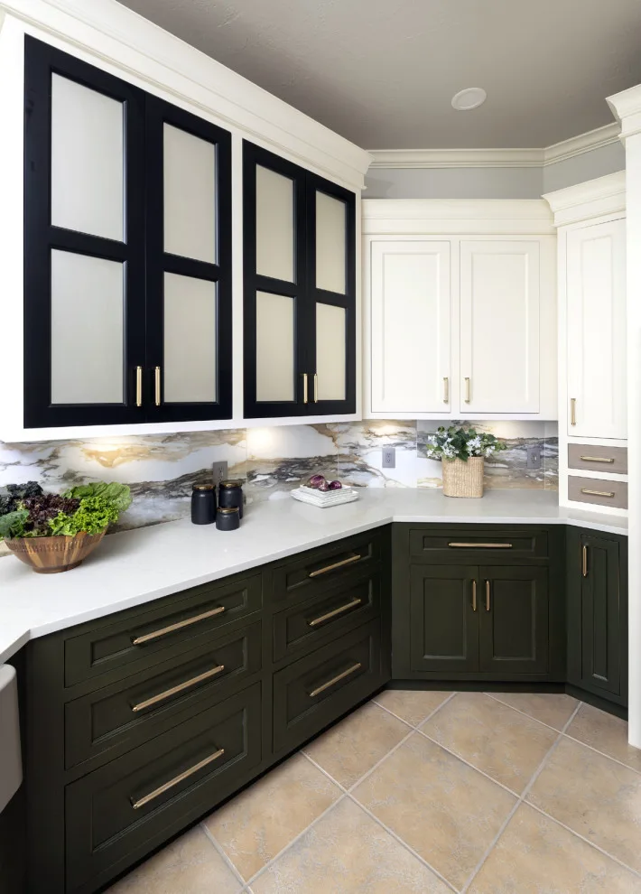 Emerald with a Touch of Gold by Edmond Kitchen & Bath LLC - Photo 4