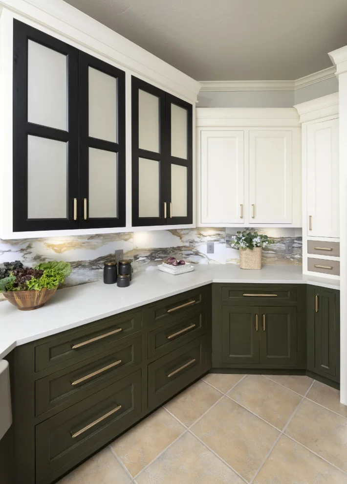 Emerald with a Touch of Gold by Edmond Kitchen & Bath LLC - Photo 6