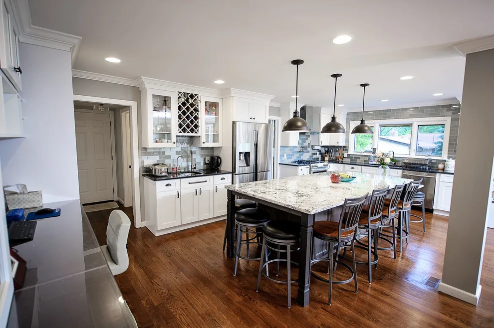 Brandon Rd Kitchen in Grey and White by G Home Improvement - Photo 12