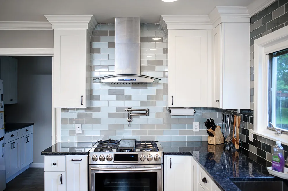 Brandon Rd Kitchen in Grey and White by G Home Improvement - Photo 11