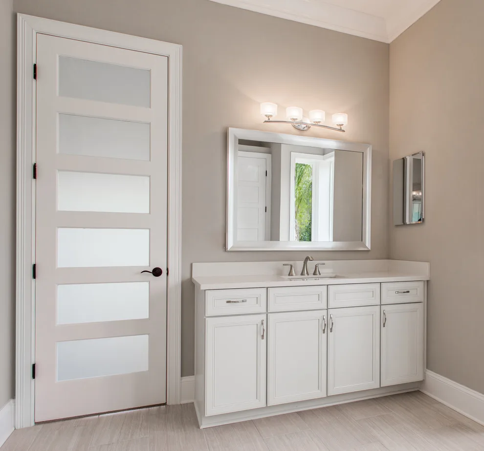 Transitional Kitchen and Bath in Grey and White by BeeTree Homes - Photo 9