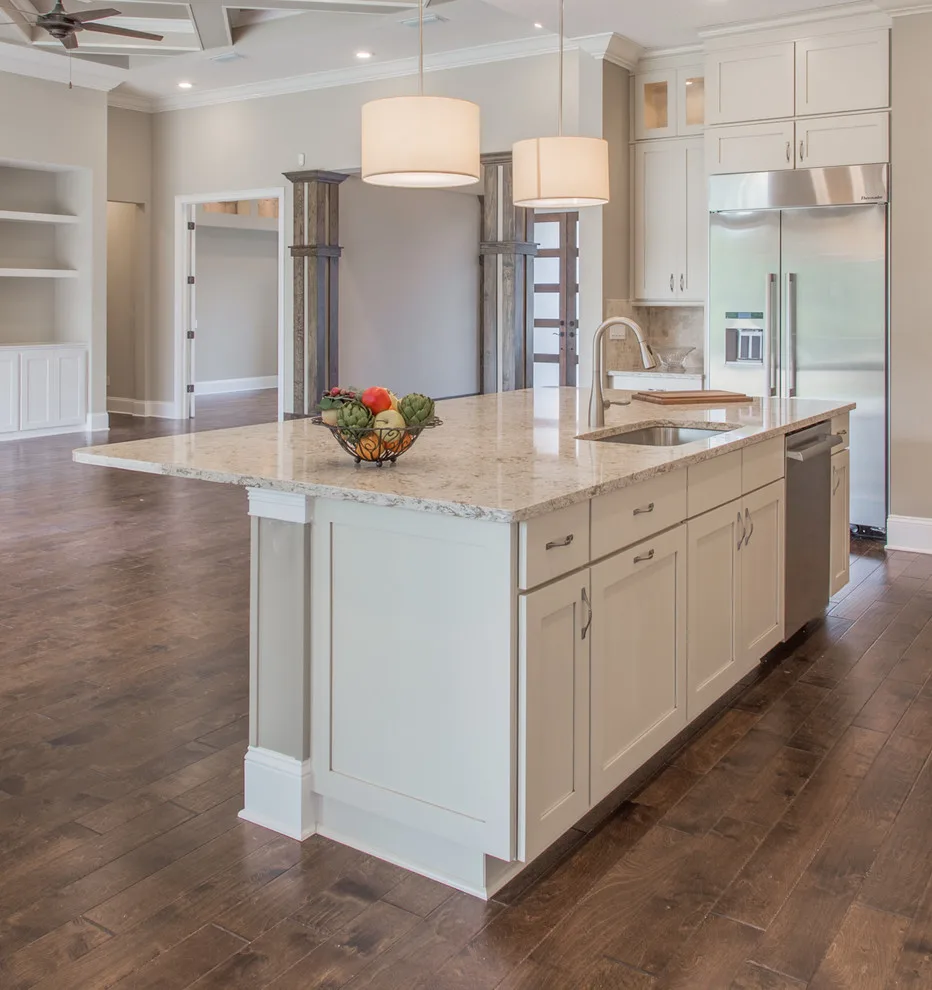 Transitional Kitchen and Bath in Grey and White by BeeTree Homes - Photo 4