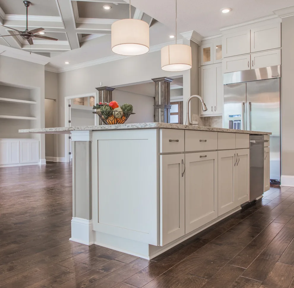 Transitional Kitchen and Bath in Grey and White by BeeTree Homes - Photo 7