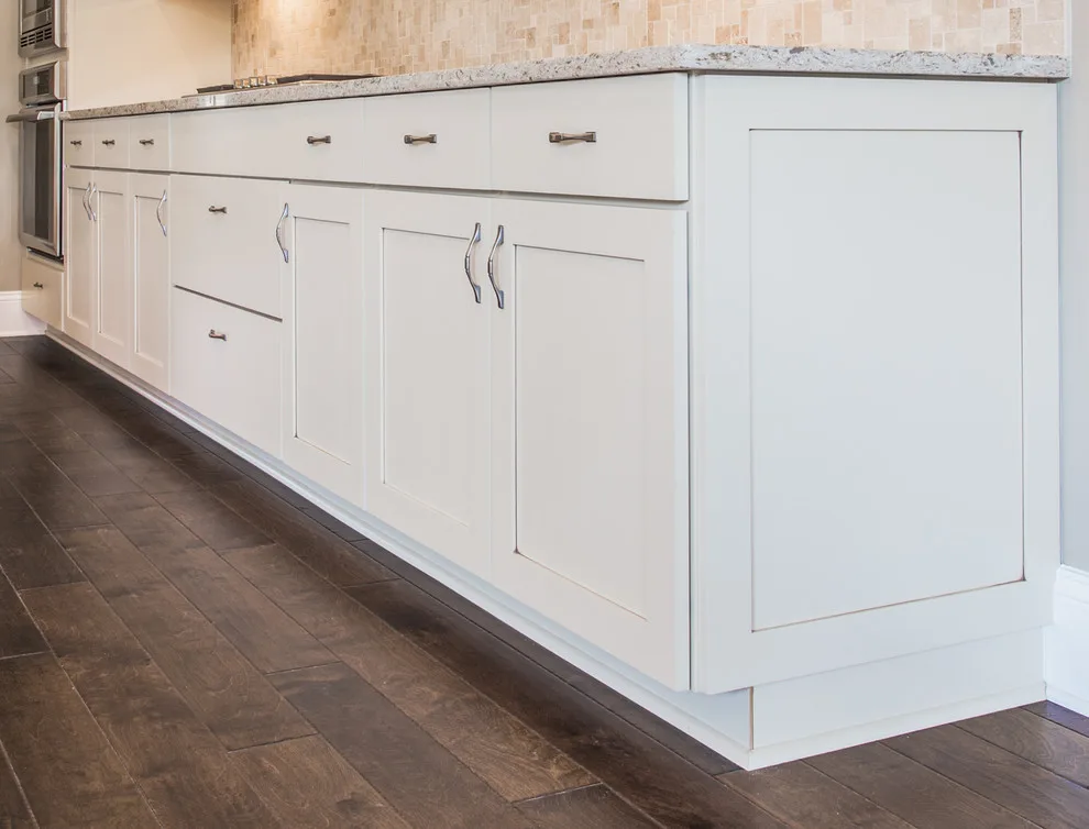 Transitional Kitchen and Bath in Grey and White by BeeTree Homes - Photo 3