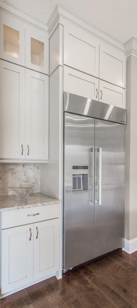 Transitional Kitchen and Bath in Grey and White by BeeTree Homes - Photo 12
