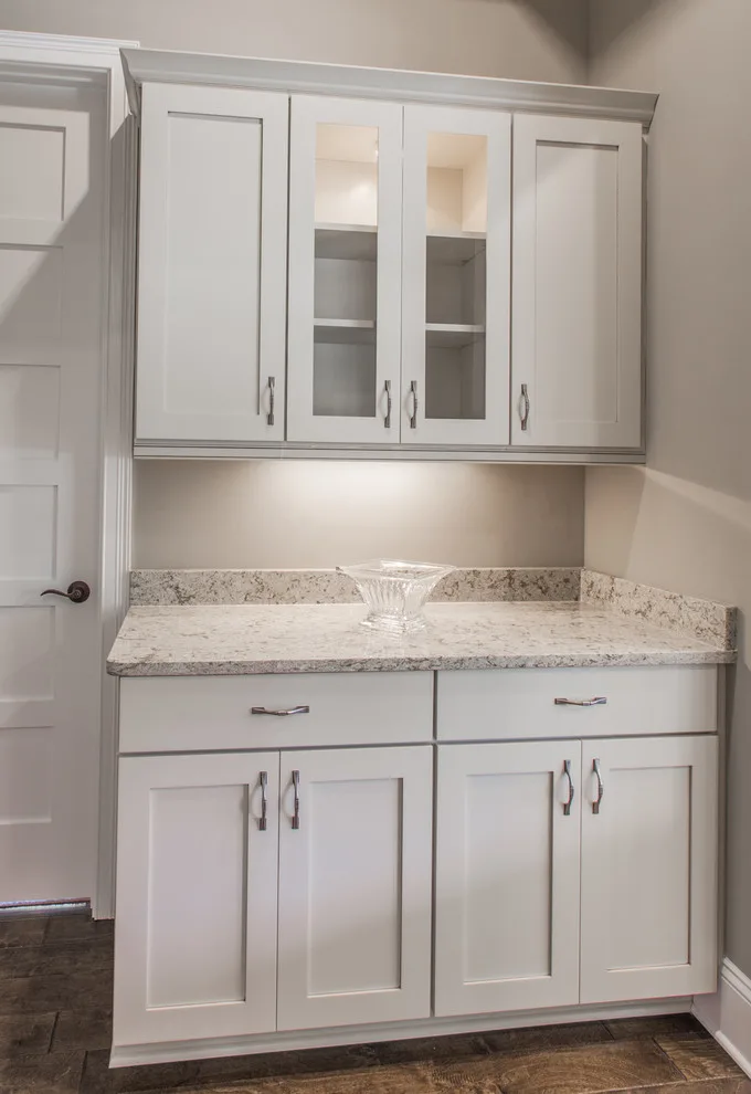 Transitional Kitchen and Bath in Grey and White by BeeTree Homes - Photo 13