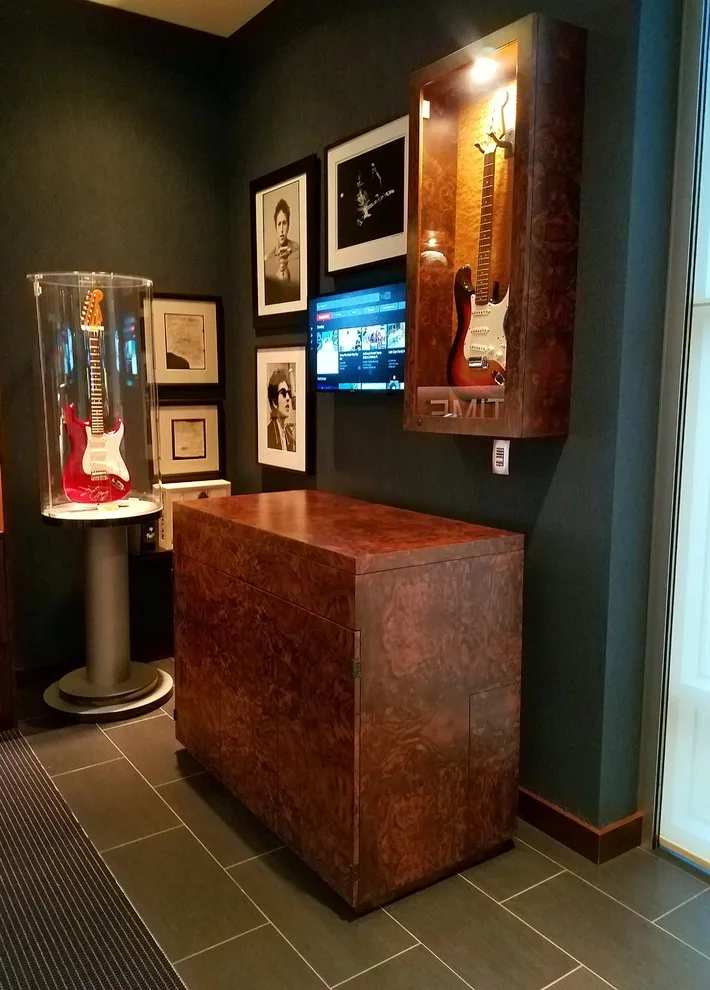 Guitar Showcase Furniture by Trillium Cabinet Company - Photo 4