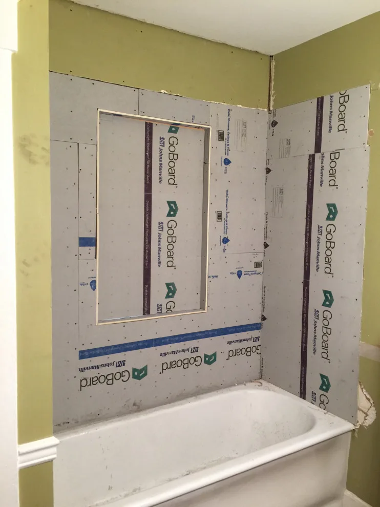 Bathroom with Window in Hall by Spencer Remodeling - Photo 16