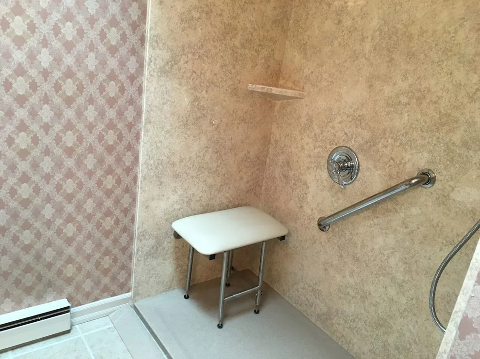 Accessible Shower Installation in Schenectady, NY by ReBath Of Albany - Photo 3