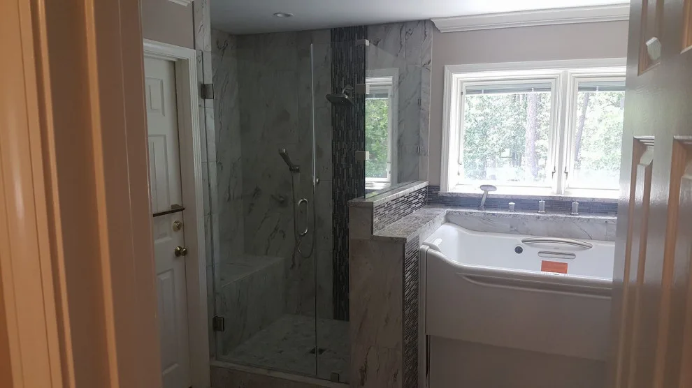 Accessible Tub Bathroom by Home Run Remodeling & Construction, Inc. - Photo 3