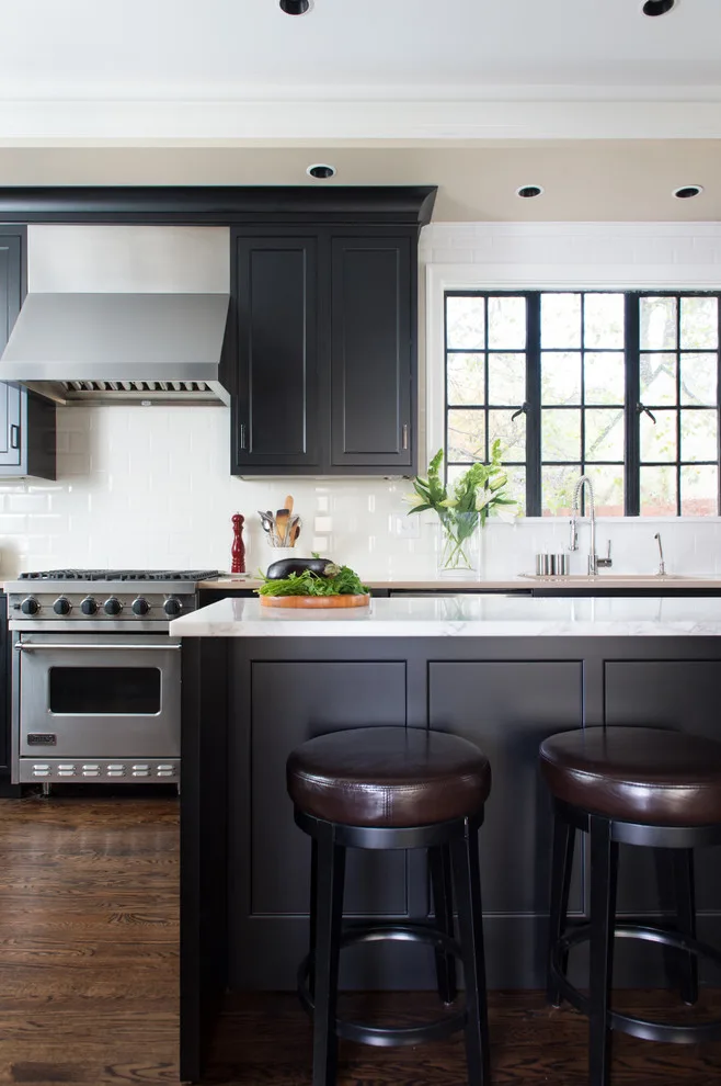 Elegant Dark Kitchen by Kitchen Studio: Kansas City - Photo 7