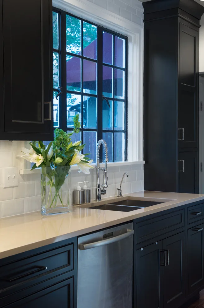 Elegant Dark Kitchen by Kitchen Studio: Kansas City - Photo 6