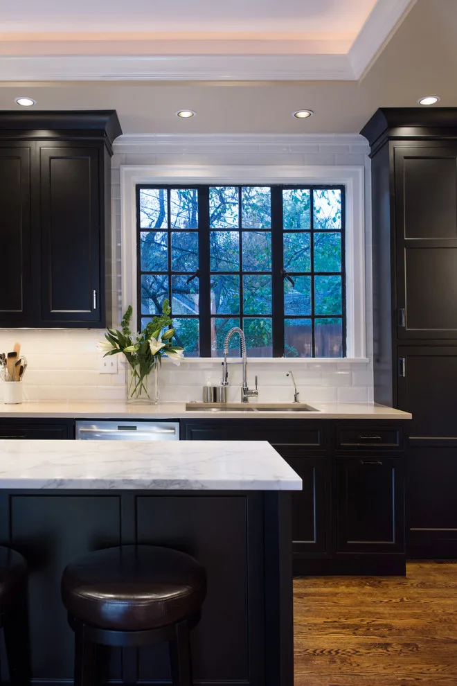 Elegant Dark Kitchen by Kitchen Studio: Kansas City - Photo 3